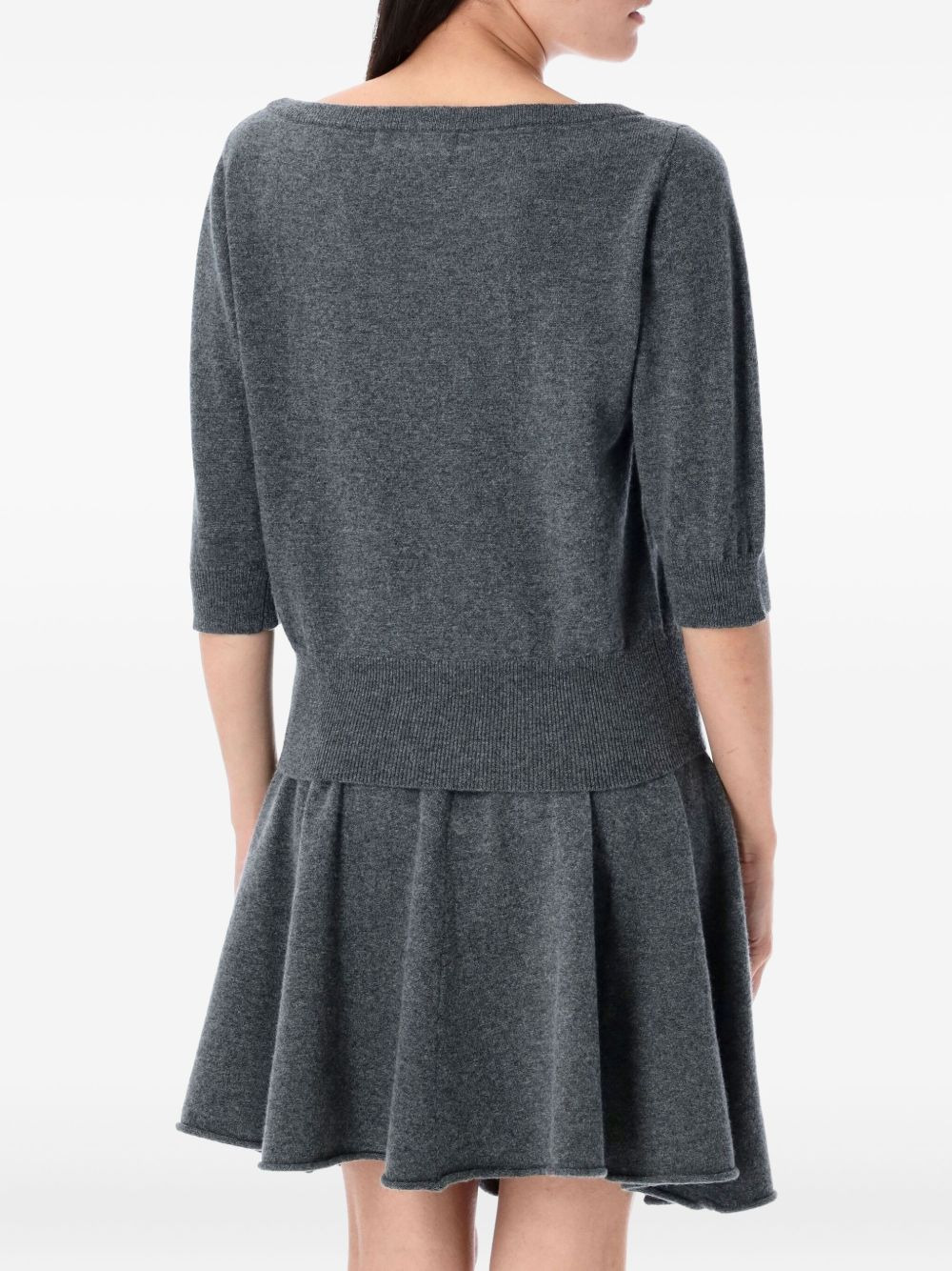 Marianne half-sleeve cashmere top - 2