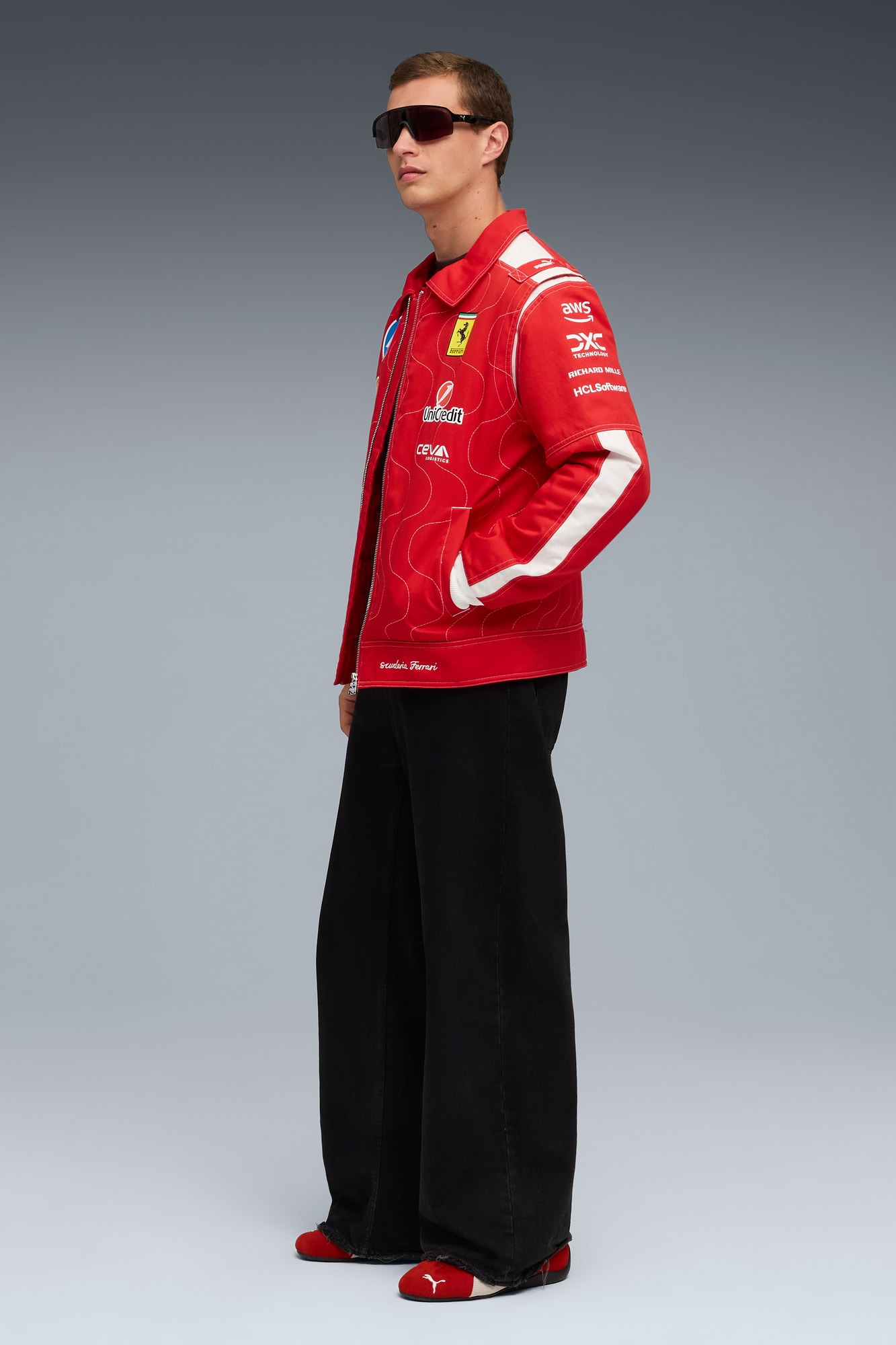 Scuderia Ferrari HP Team Monza Racing Jacket Men - 5