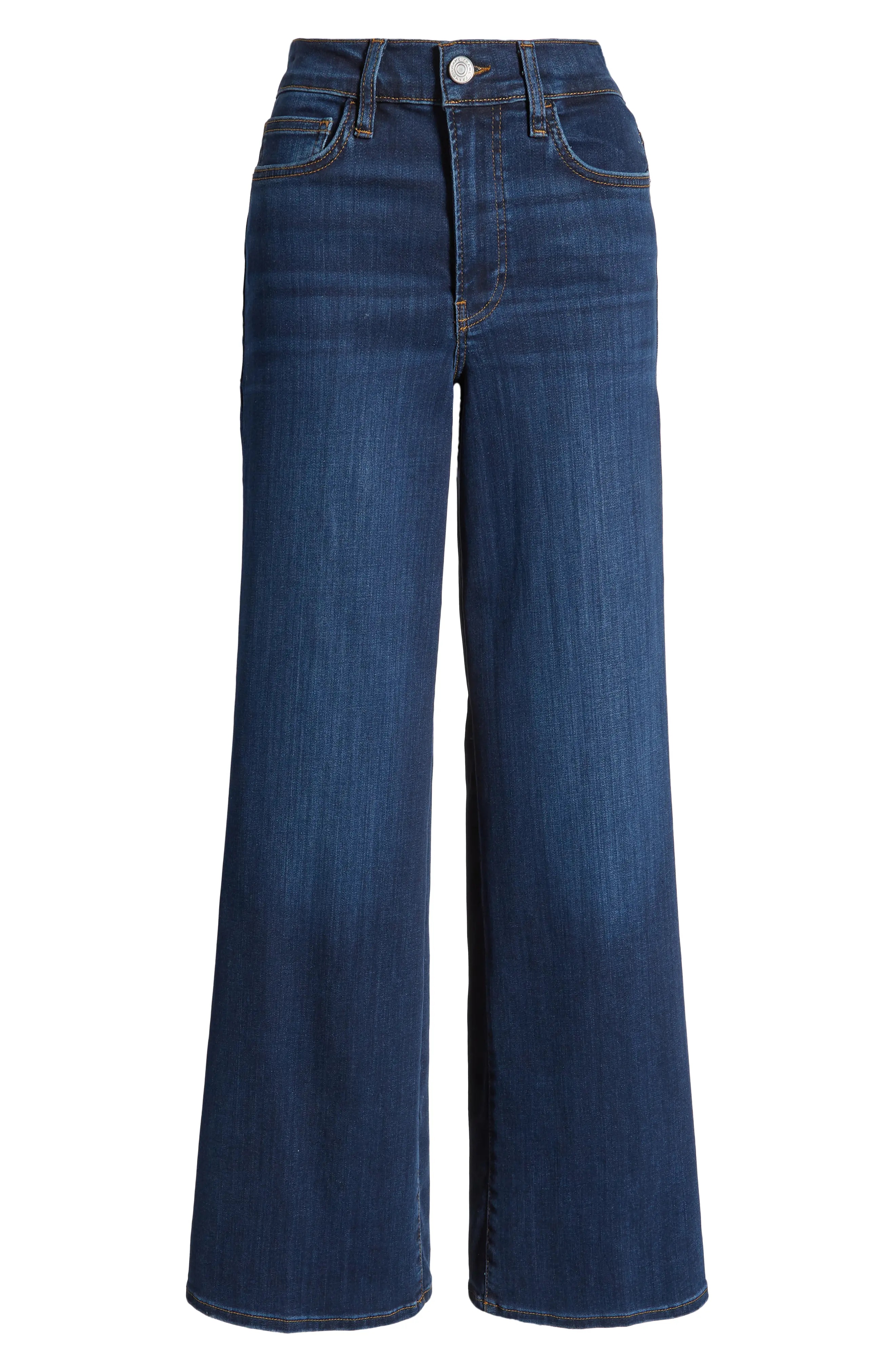 Le Slim Palazzo High Waist Wide Leg Jeans - 5