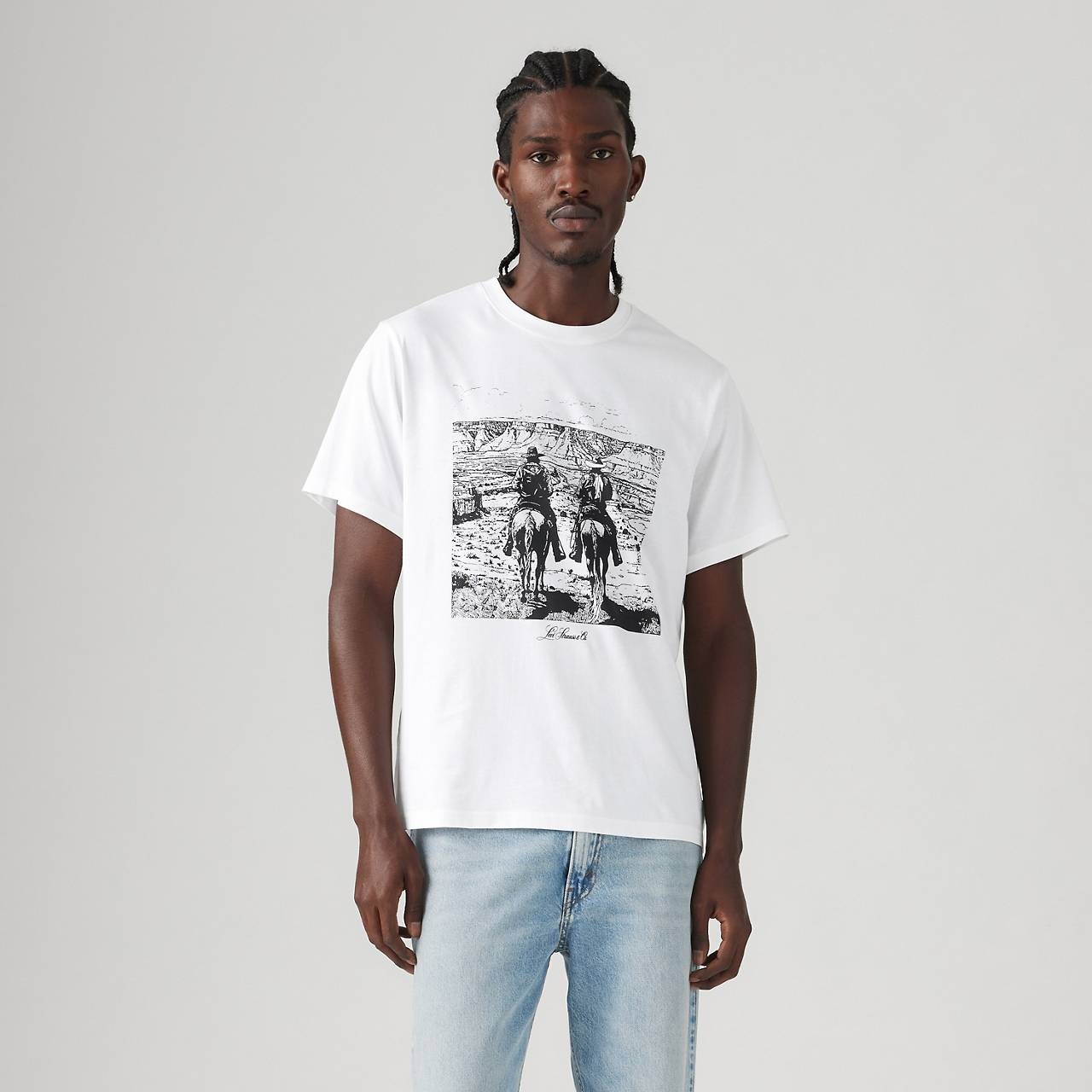RELAXED FIT SHORT SLEEVE GRAPHIC T-SHIRT - 2