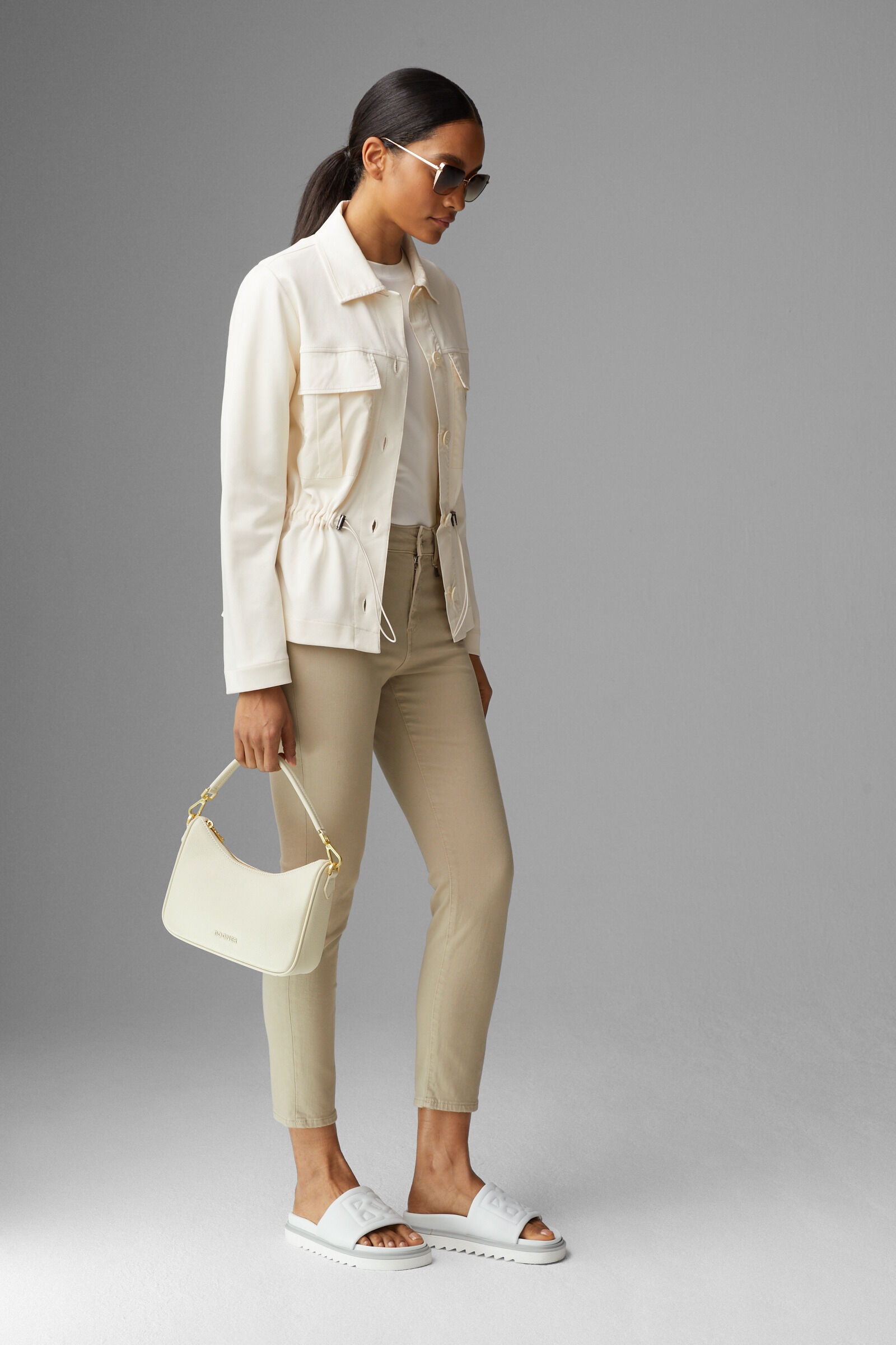 Pontresina Lora Shoulder bag in Off-white - 7