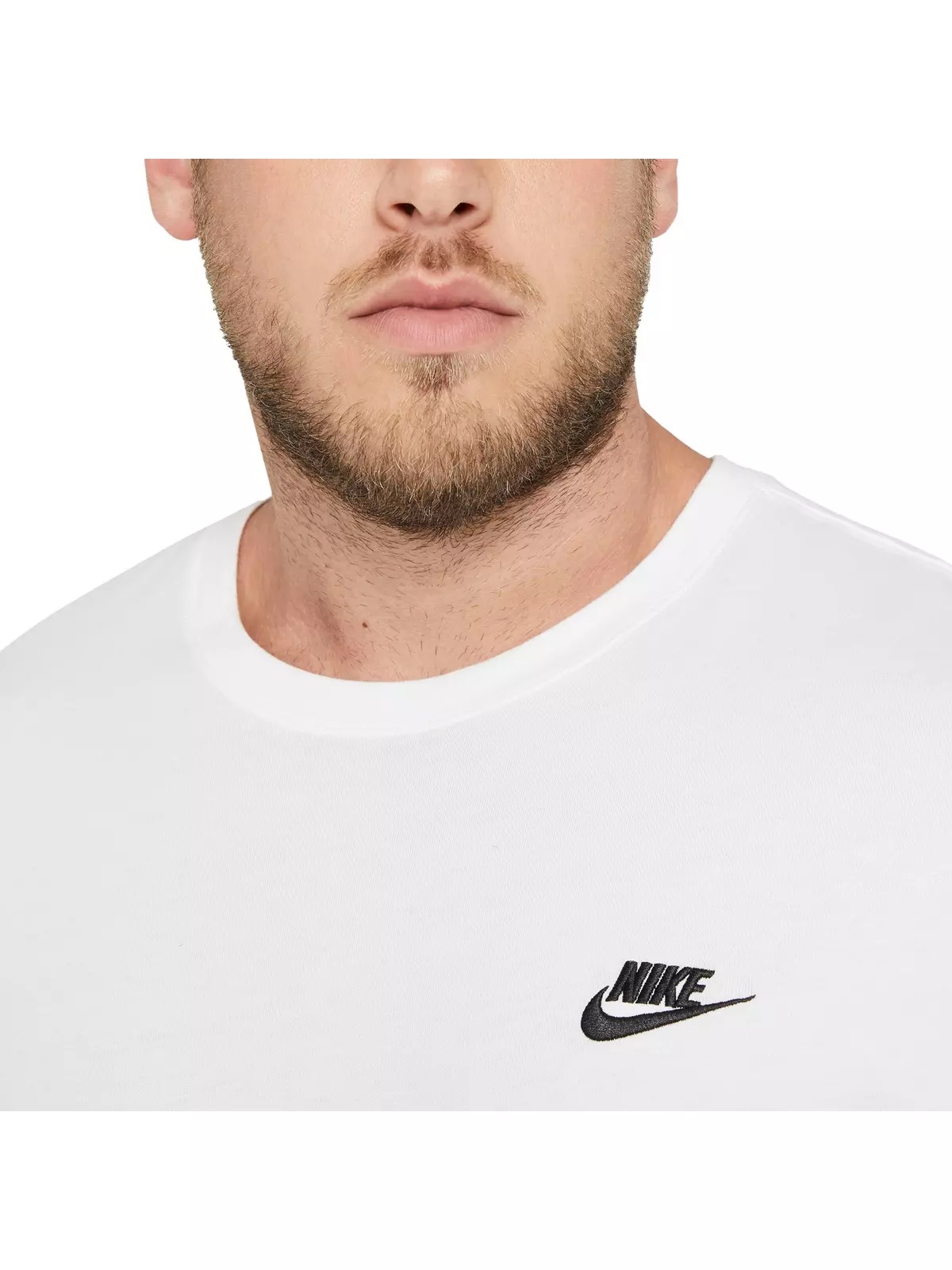 Men's Sportswear Club Men's "White" T-Shirt - 7