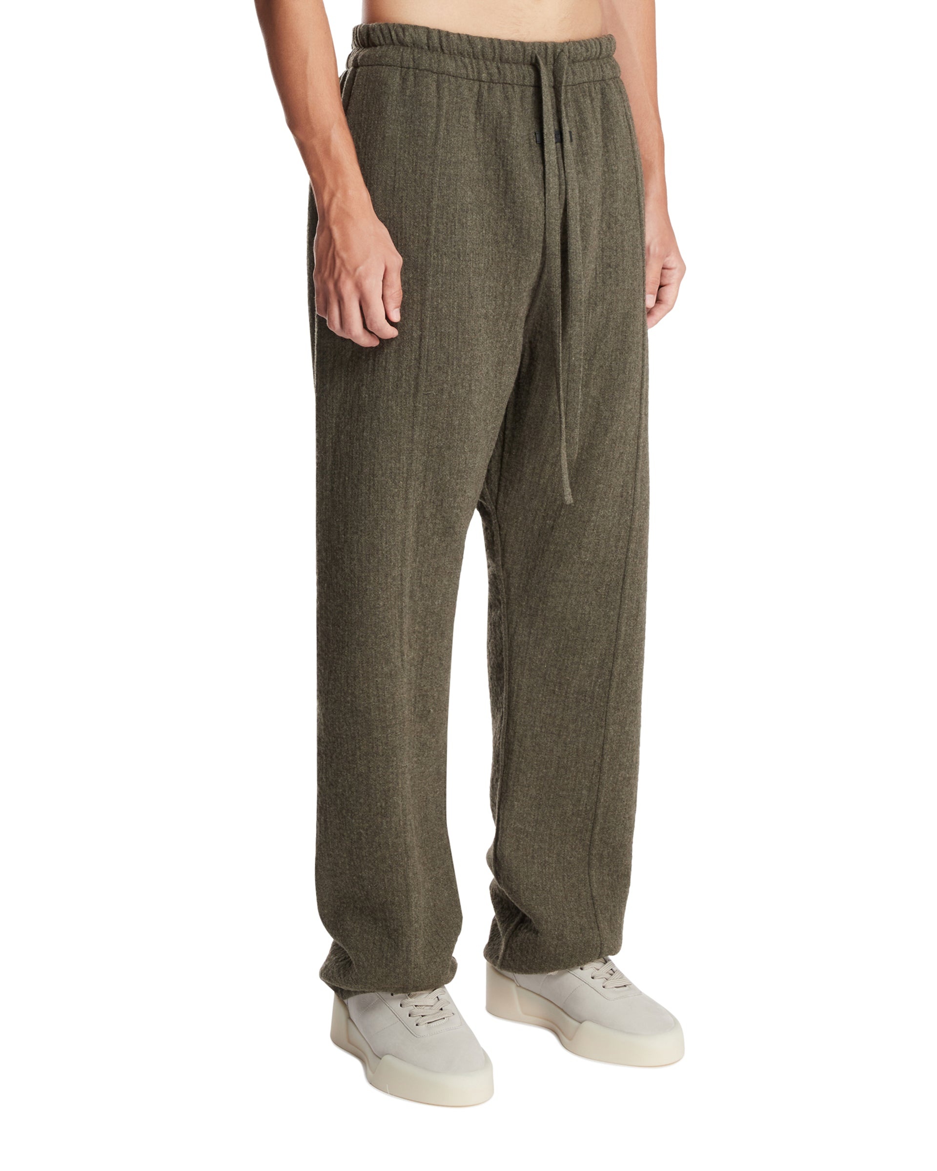 Gray Wool Trousers - 4