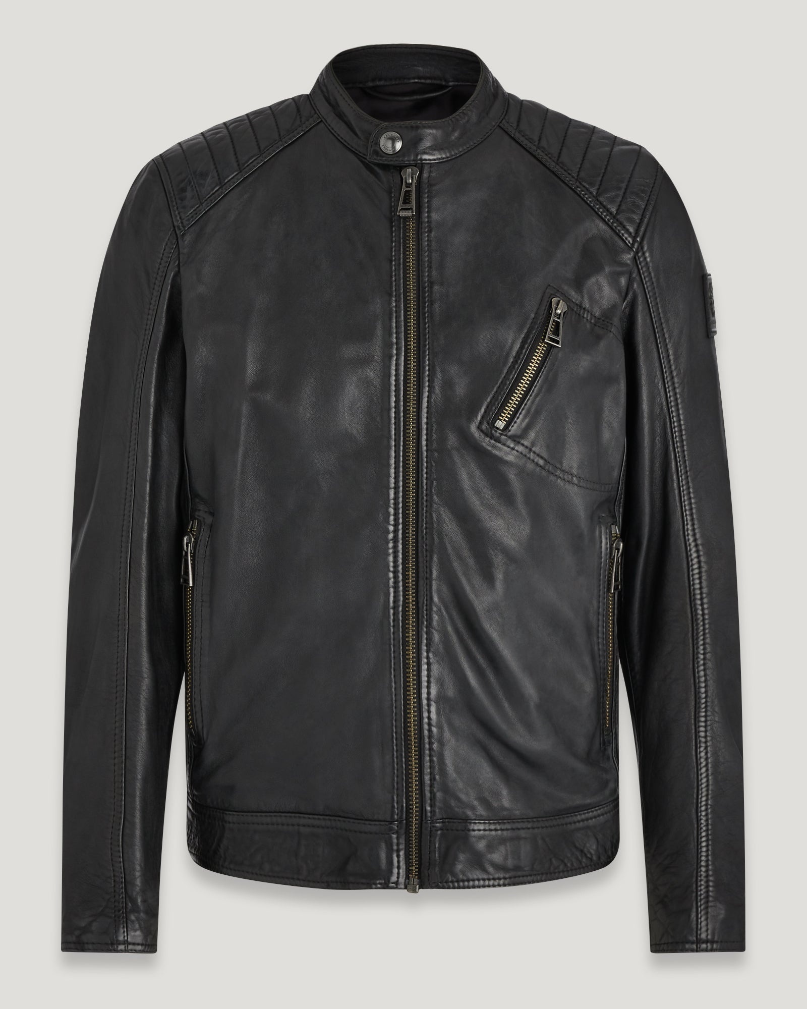 V RACER LEATHER JACKET - 1