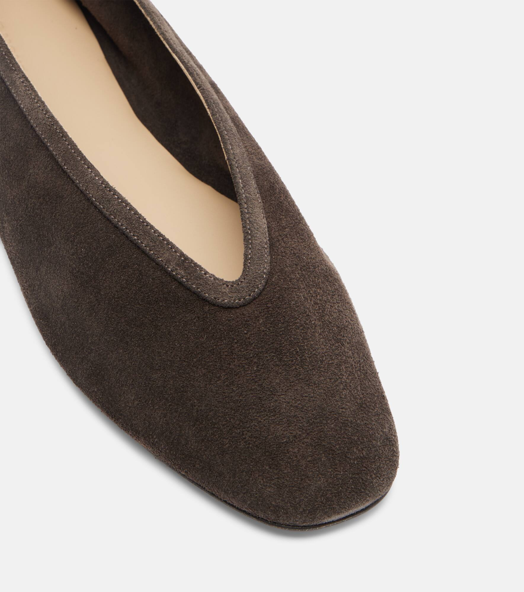 Luna suede ballet flats - 5