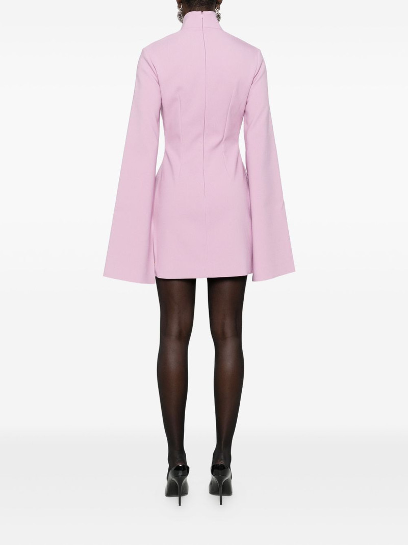 funnel-neck mini dress 4