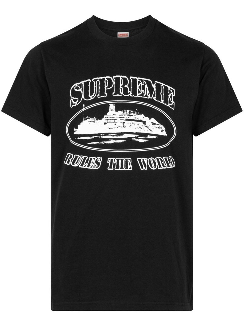 Supreme x Corteiz Rules The World T-shirt - SU100192 | REVERSIBLE