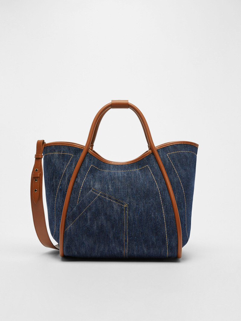 MARINEJ Denim tote bag 3