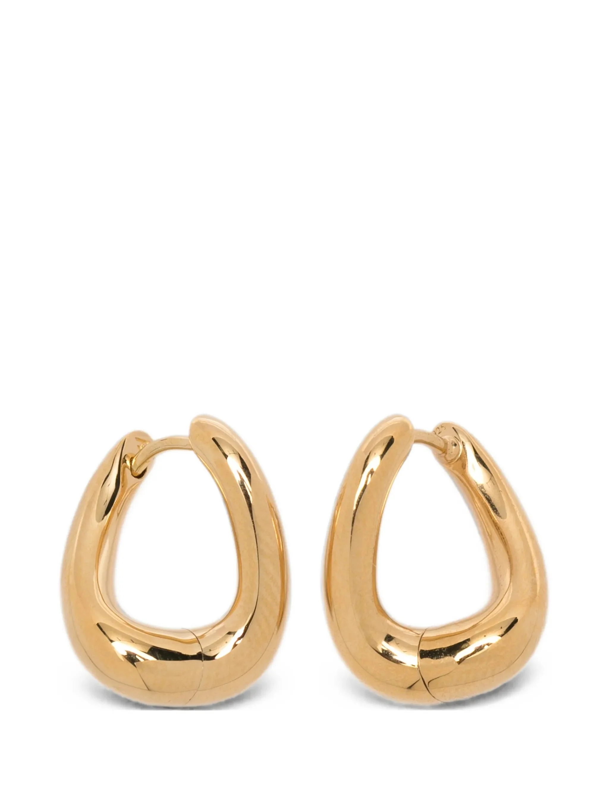 Tom Wood Sculptural Hoop Earrings - 1