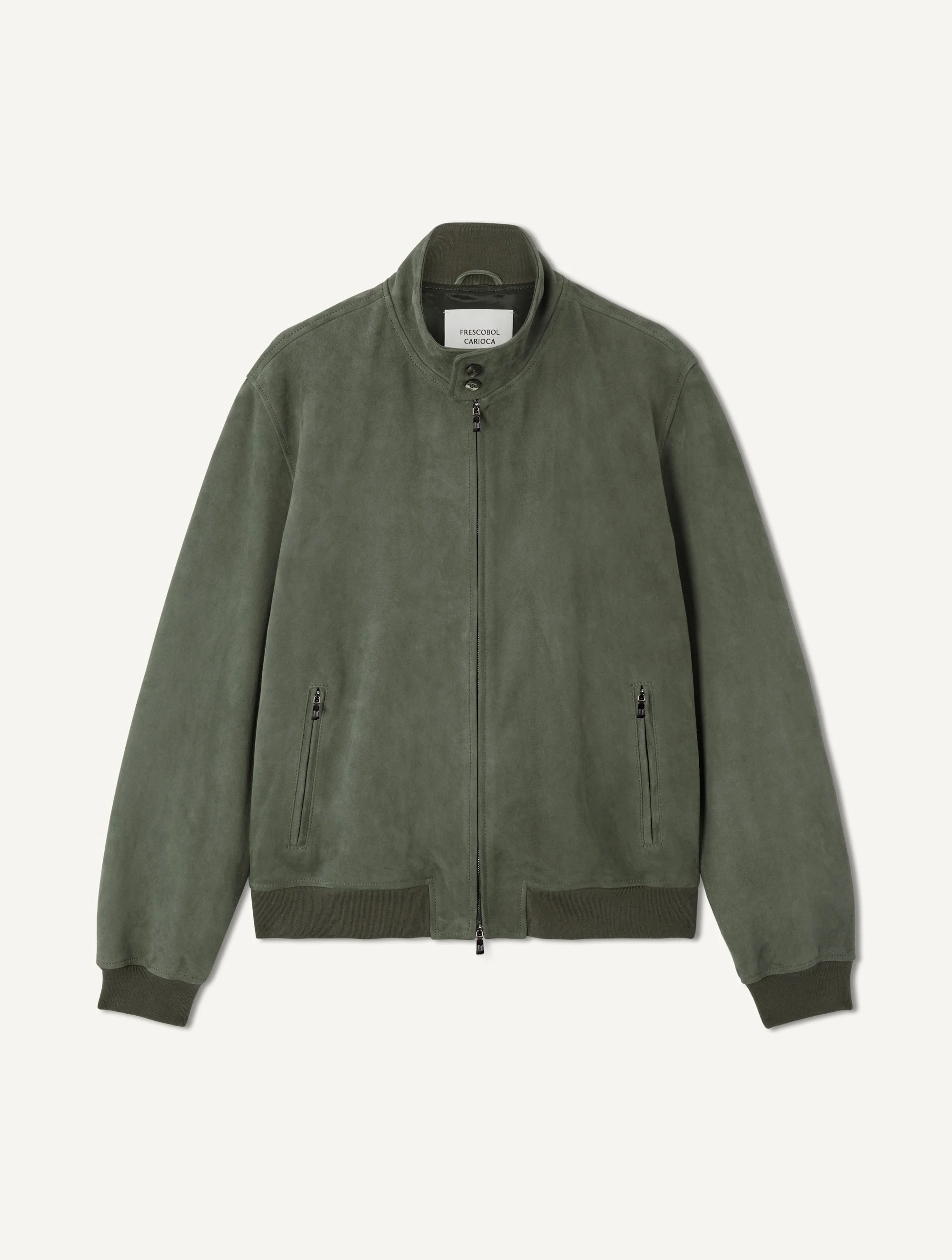 CANELA SUEDE BOMBER JACKET - 1
