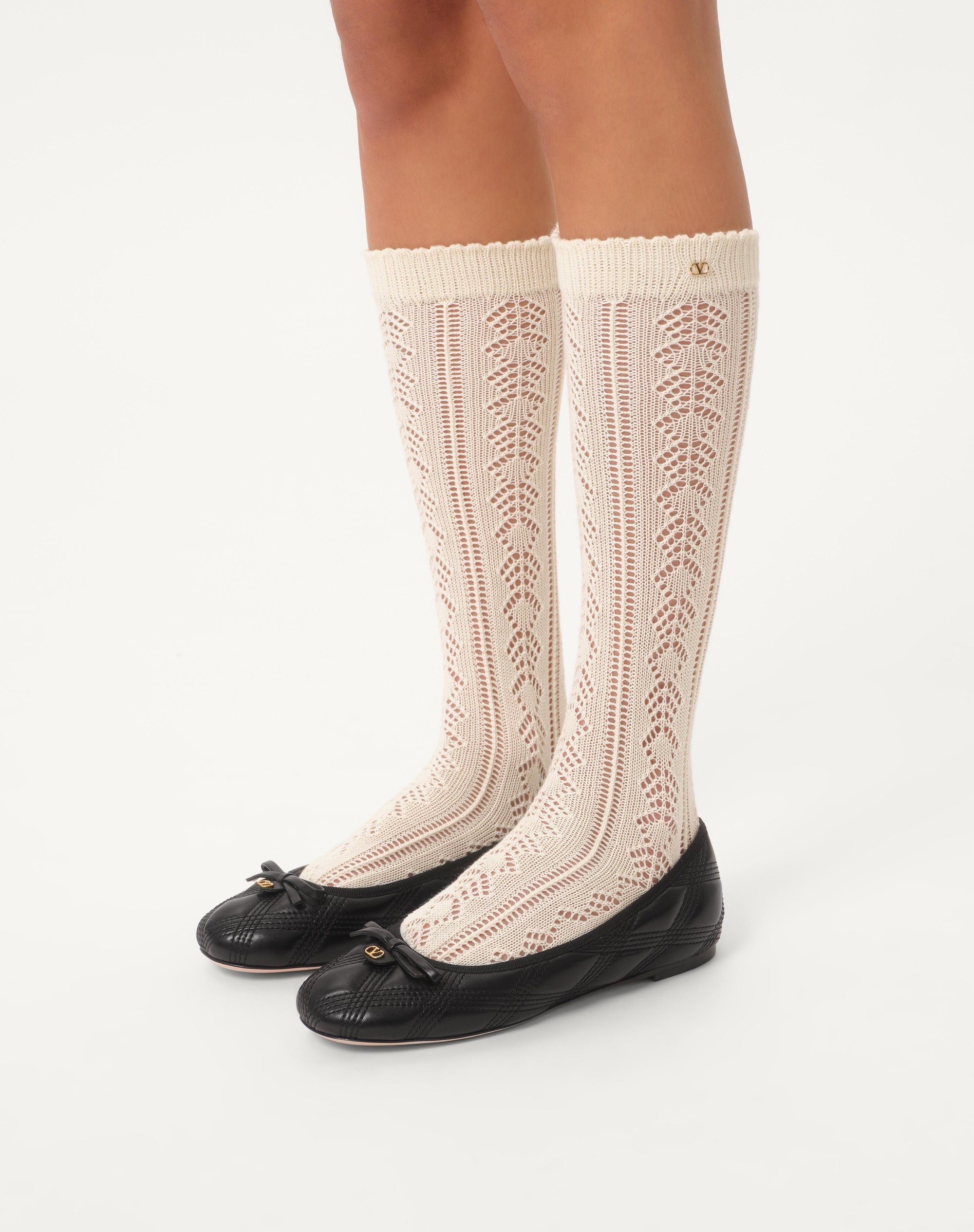 QUILTIE BALLERINA 67 IN QUILTED NAPPA LEATHER - 2