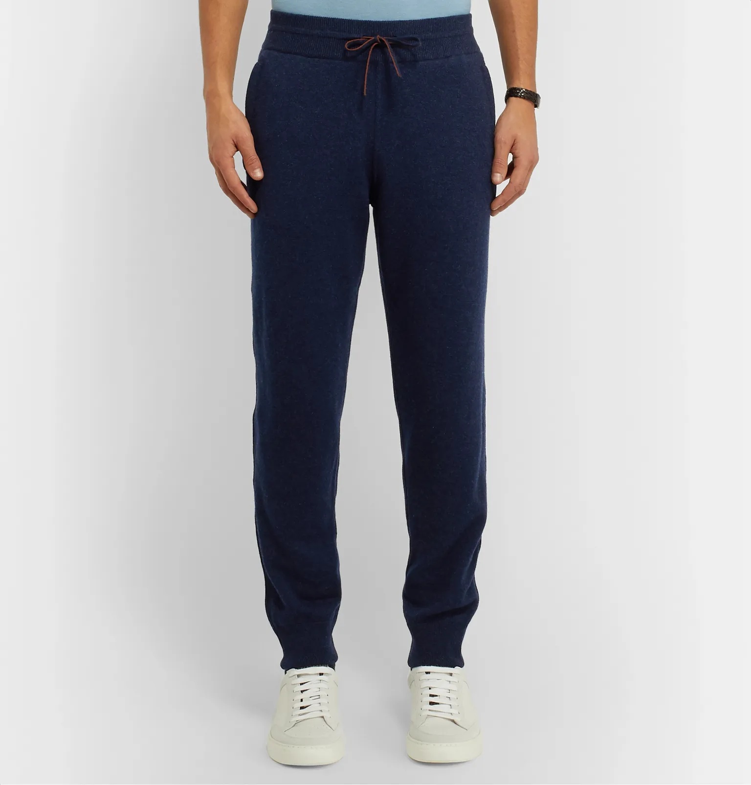 Slim-Fit Tapered Cashmere Sweatpants - 10