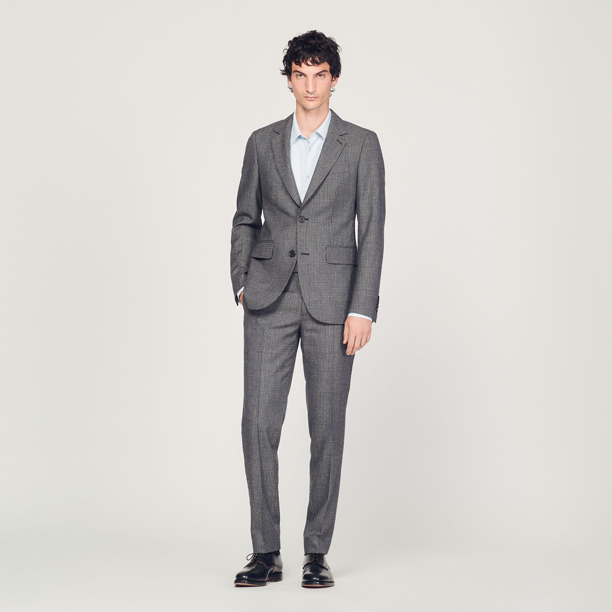 Virgin wool suit jacket - 5