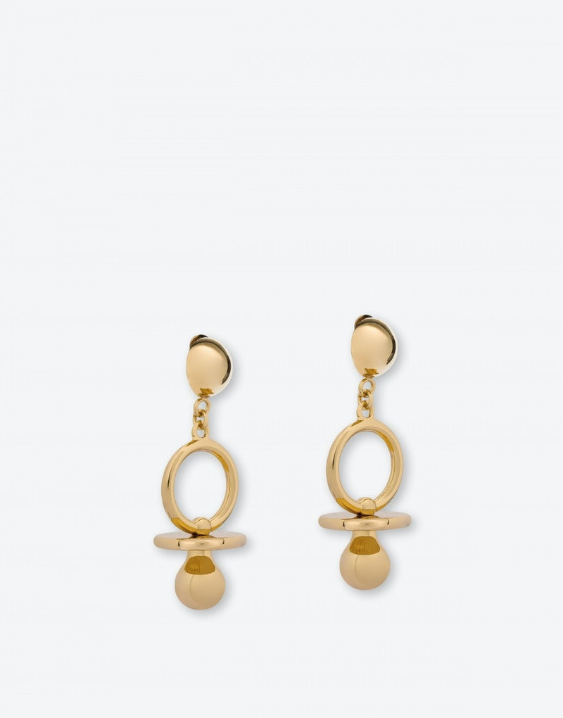 Moschino PACIFIER DROP EARRINGS outlook