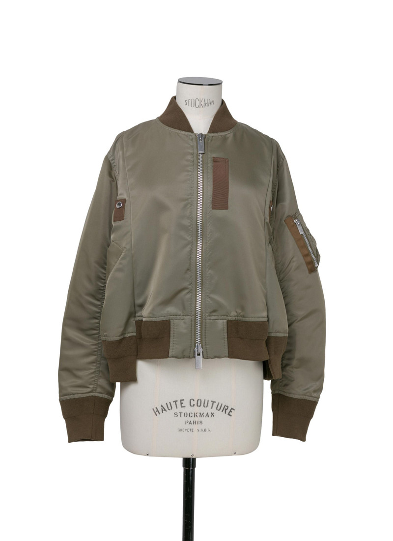sacai Nylon Twill Blouson outlook
