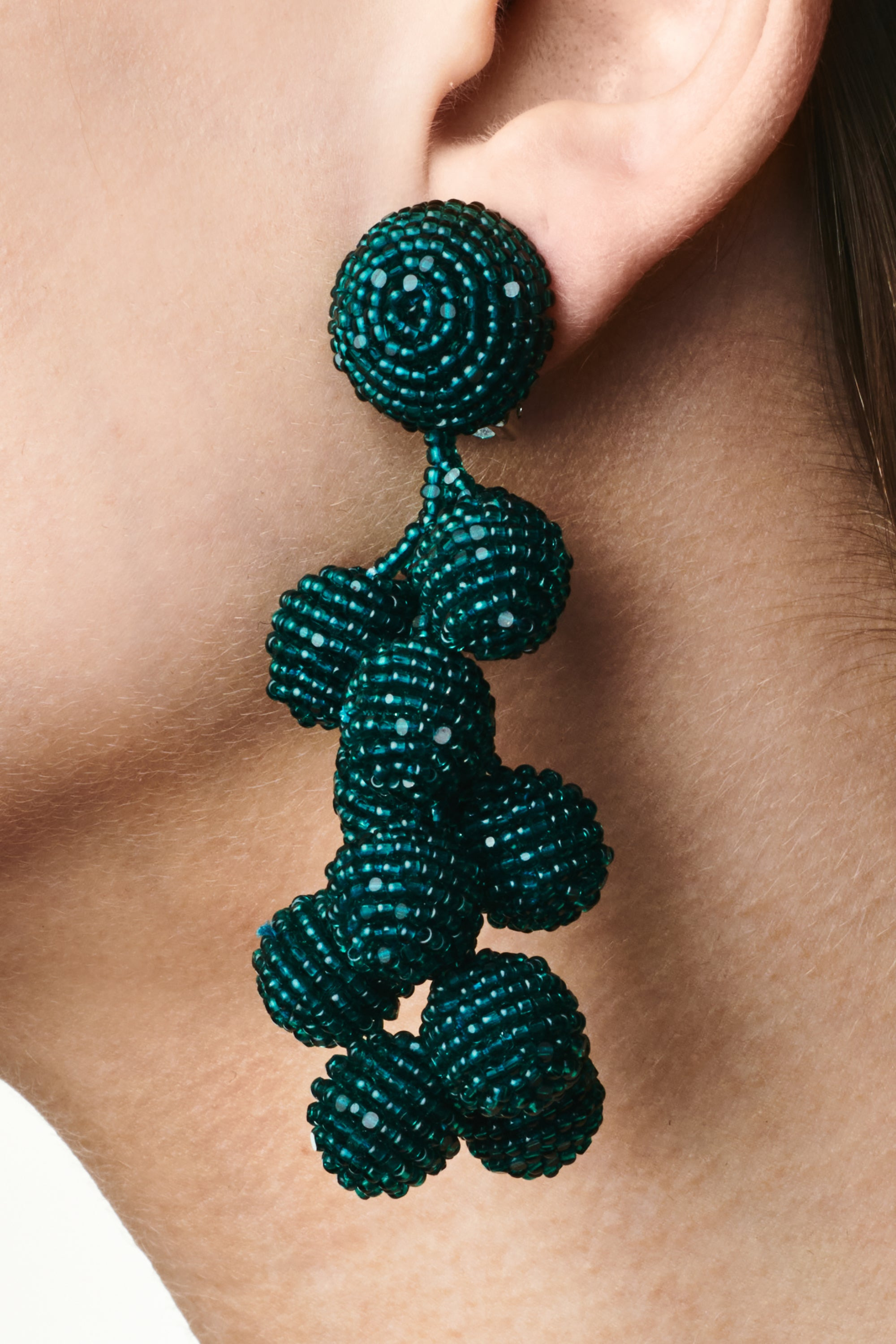COCONUTS EARRINGS - TEAL - 2