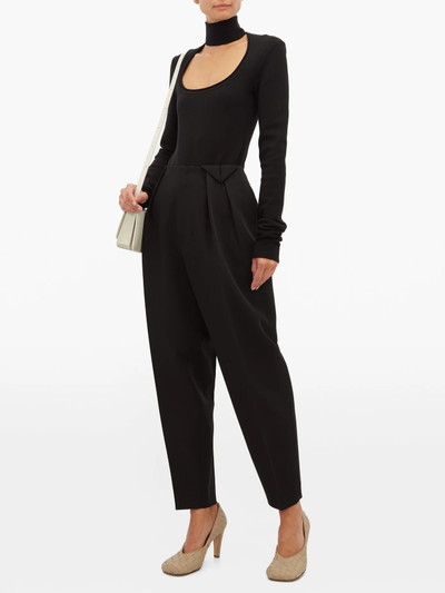 Bottega Veneta Scoop neck wool-blend bodysuit outlook