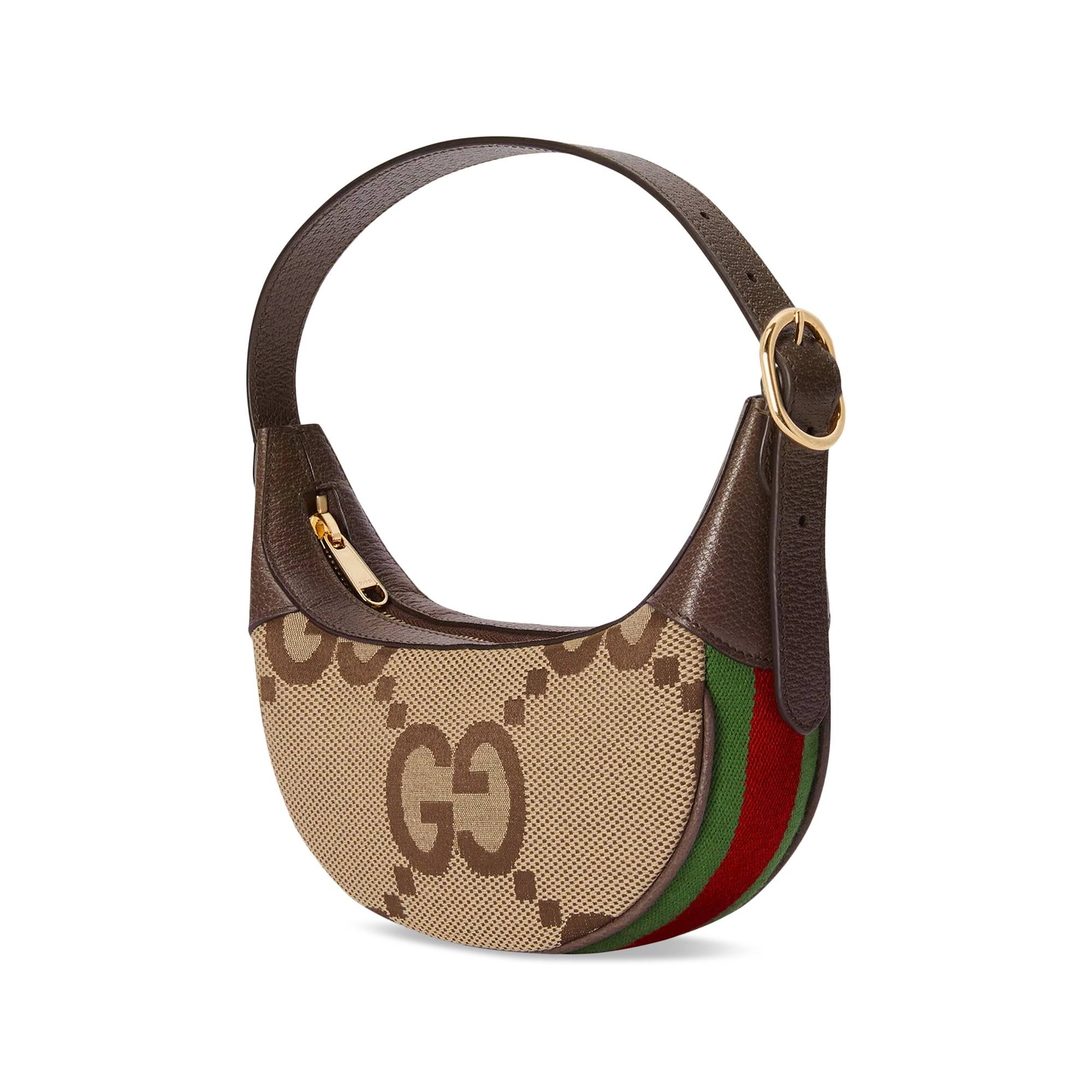 Gucci Ophidia Jumbo GG Mini Bag 'Camel/Ebony' - 2
