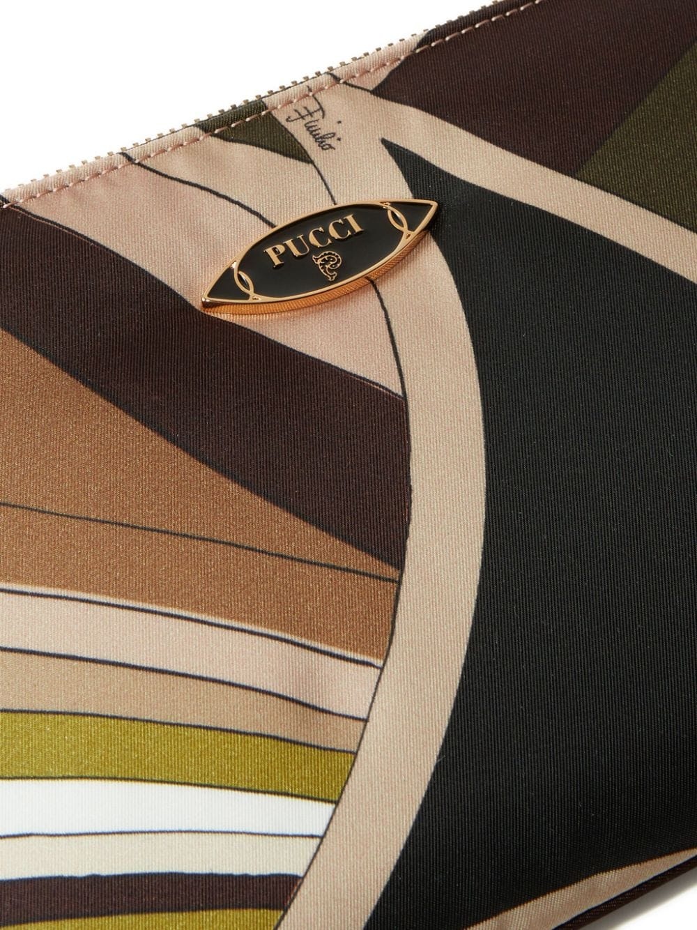Iride-print clutch bag - 4