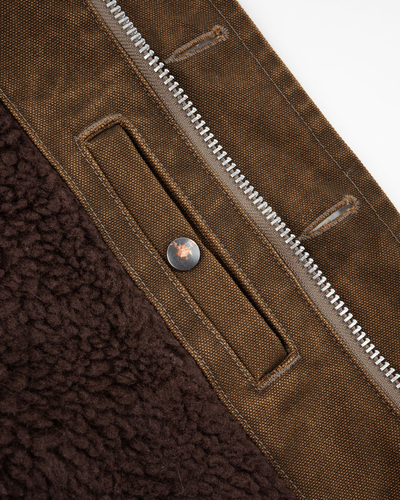 12OZ DUCK N1 DECK VEST - BROWN 13