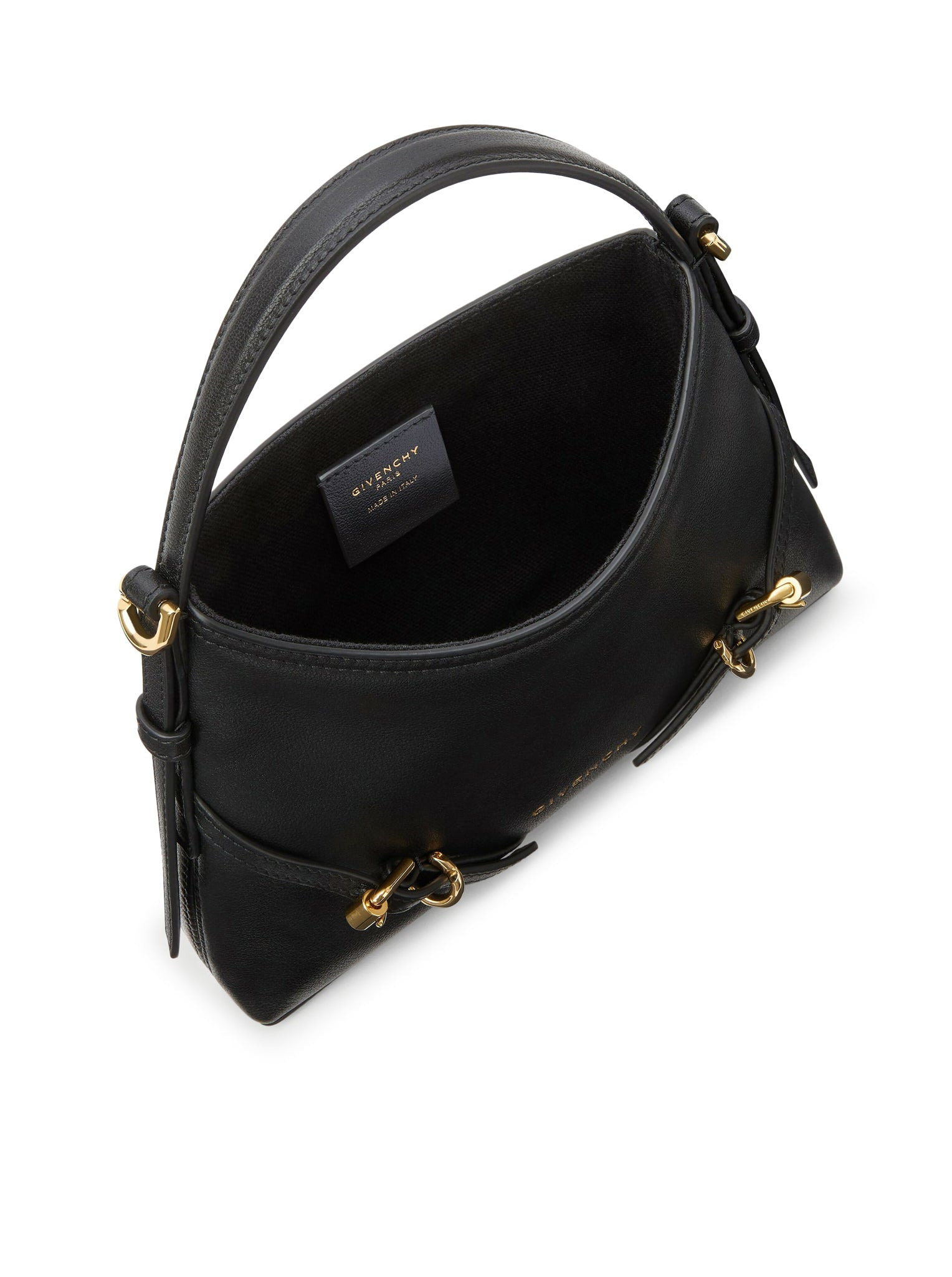 VOYOU NANO BAG IN POLISHED LEATHER - 4