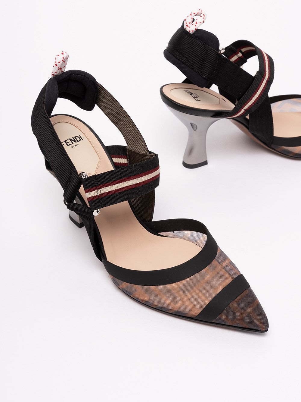 Fendi Women `Colibrì` Slingbacks - 5