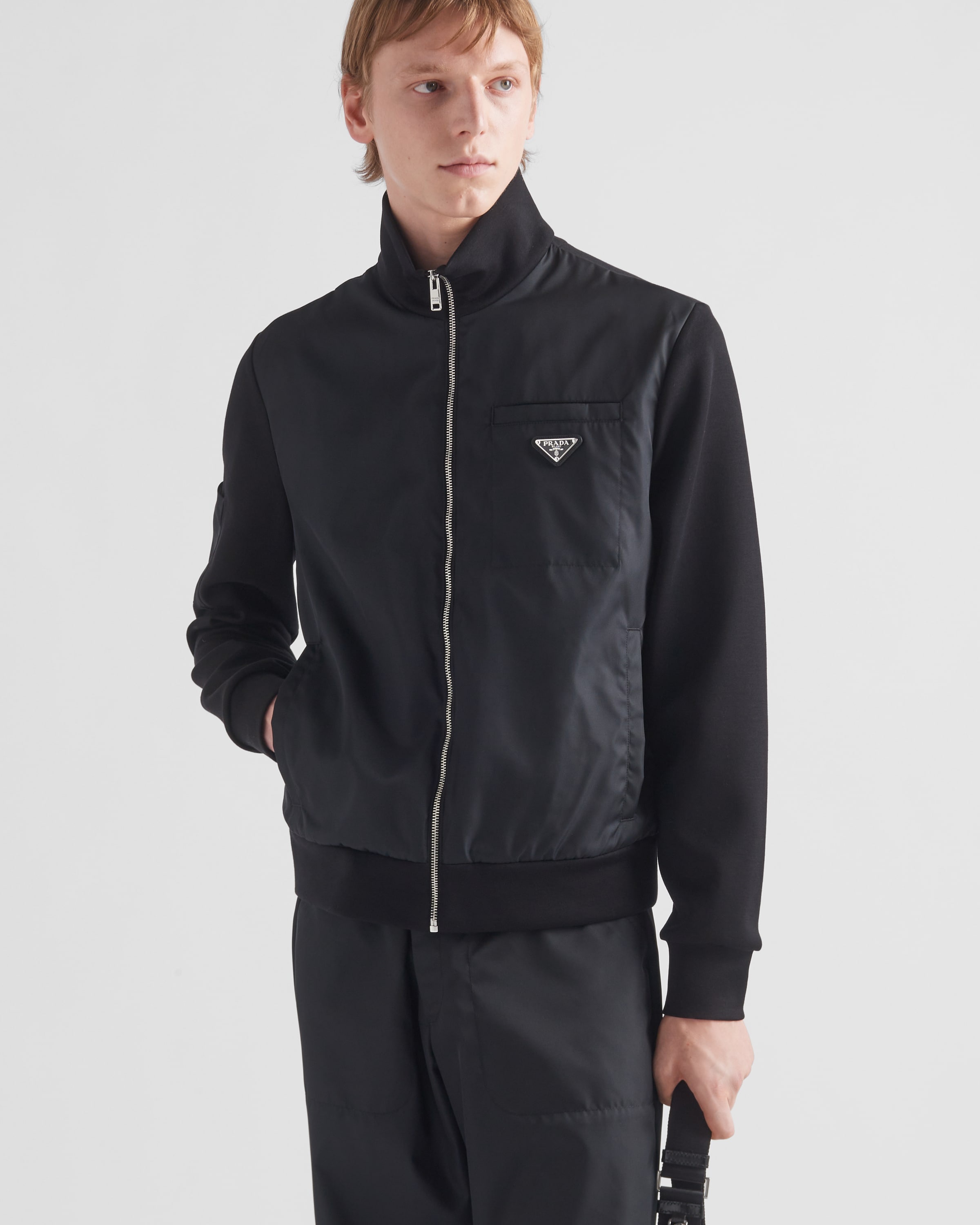 Sweatshirt with Re-Nylon details - 4