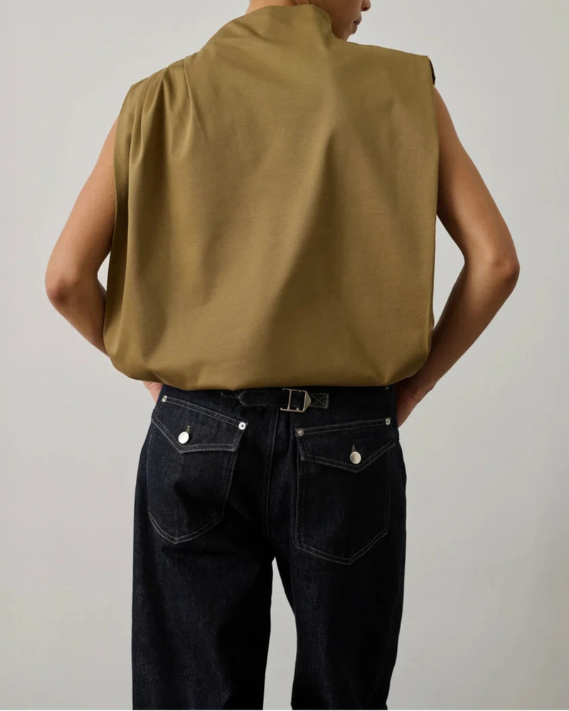 IDRIS OVERSIZED SLEEVELESS TOP 4