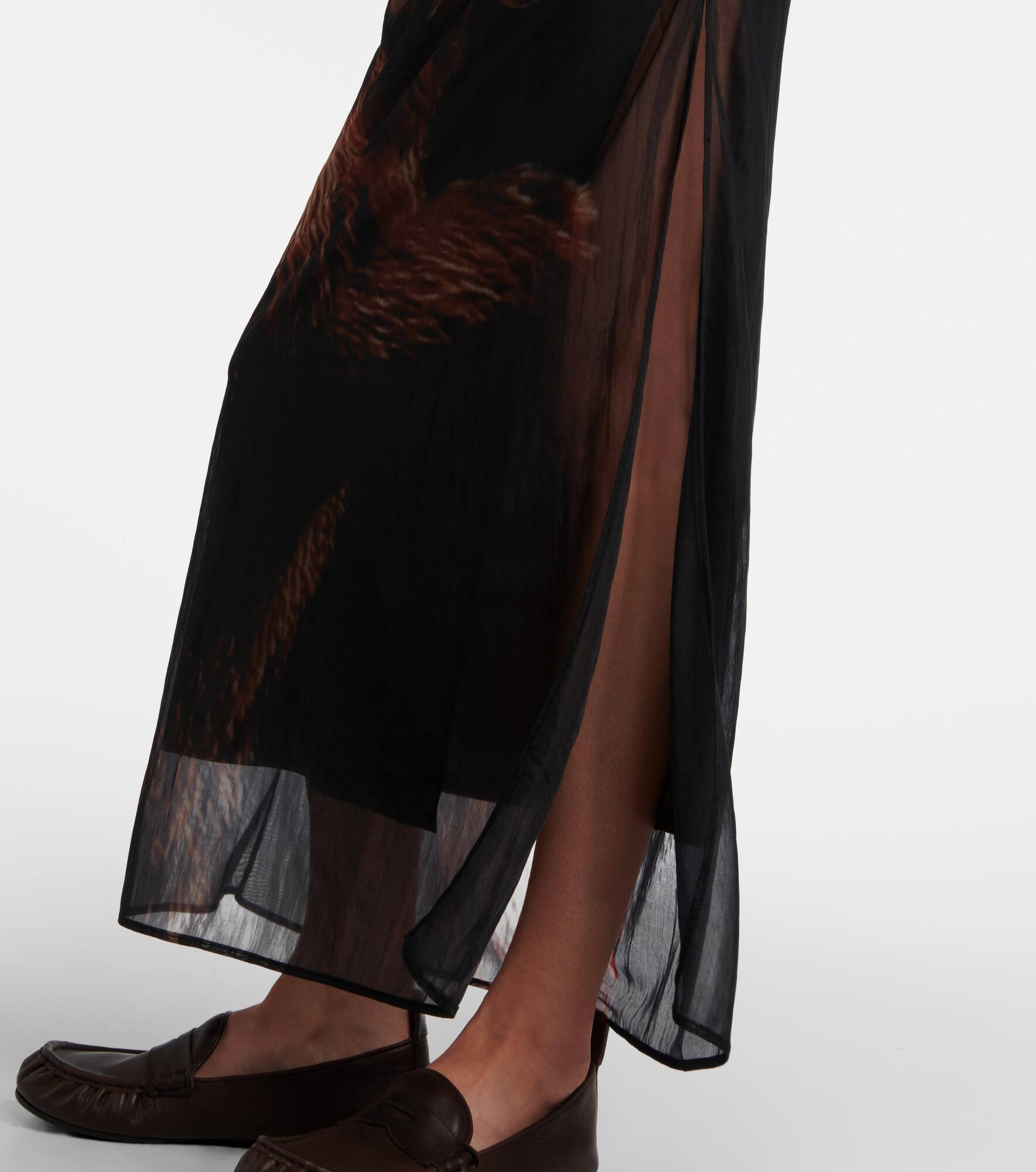 Jersey maxi dress - 5