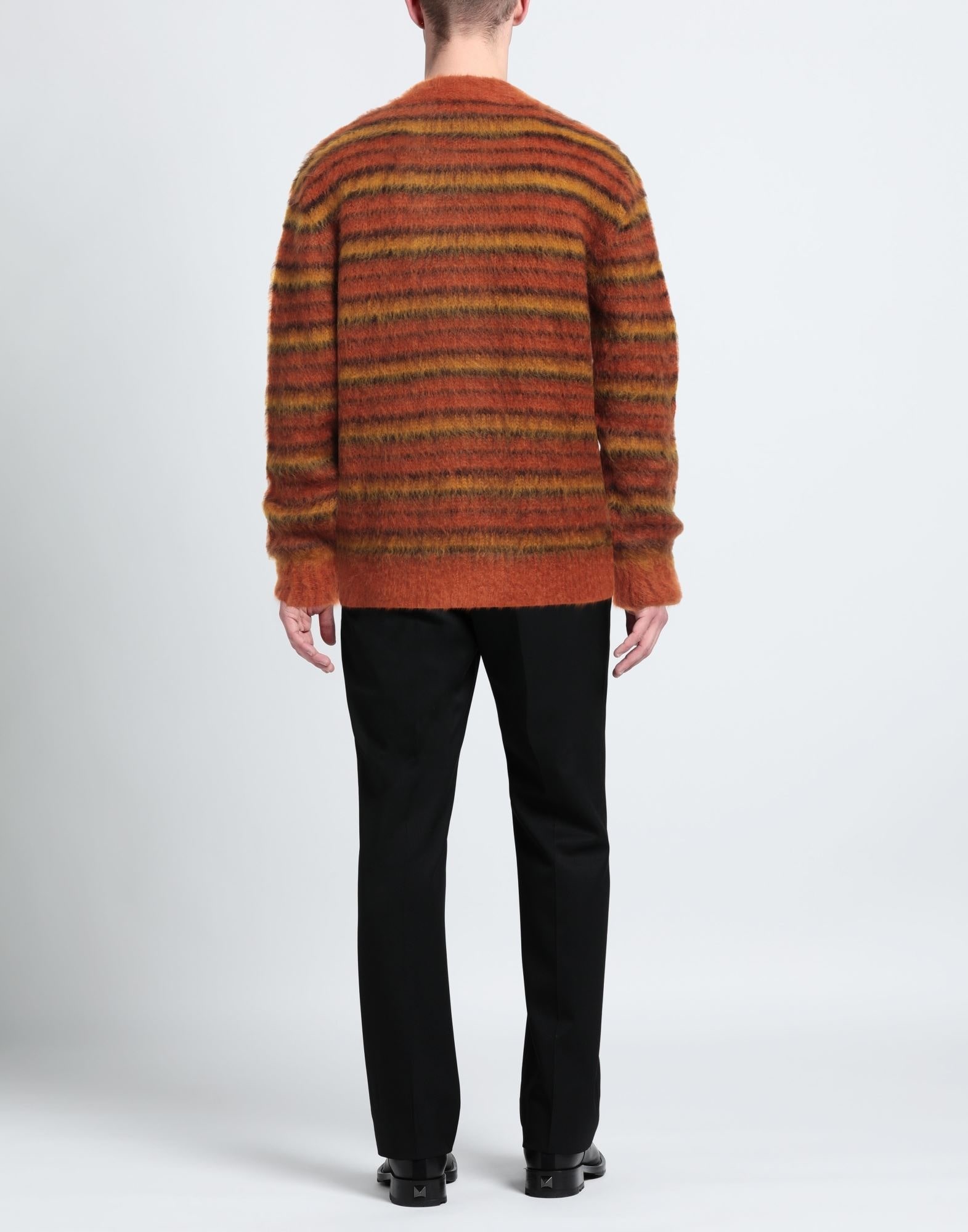 Orange Men's Cardigan - 3