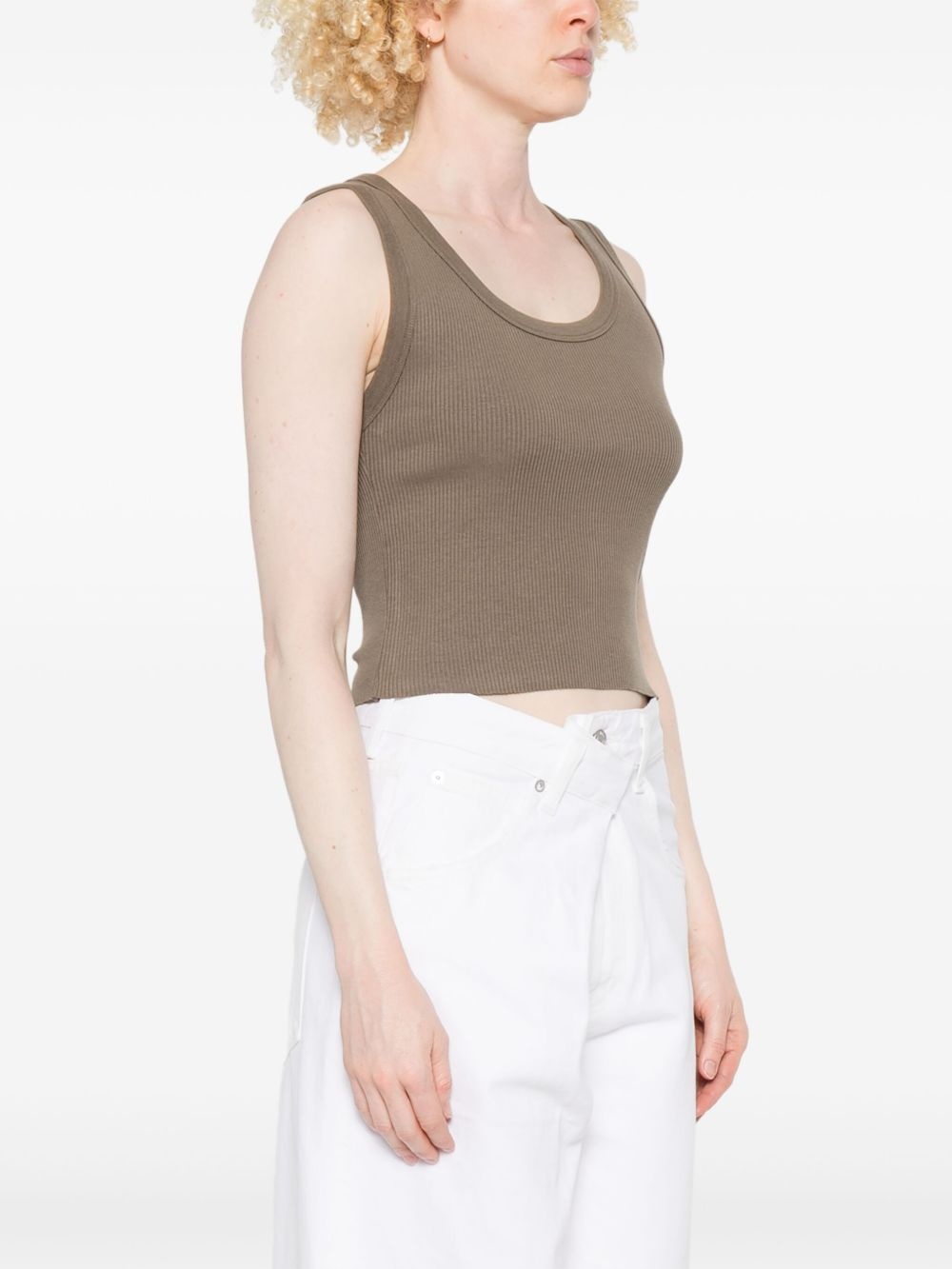 ribbed tank top - 3