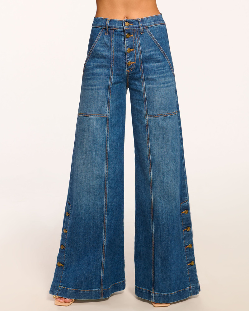 Flores High-Rise Wide Leg Jean 1