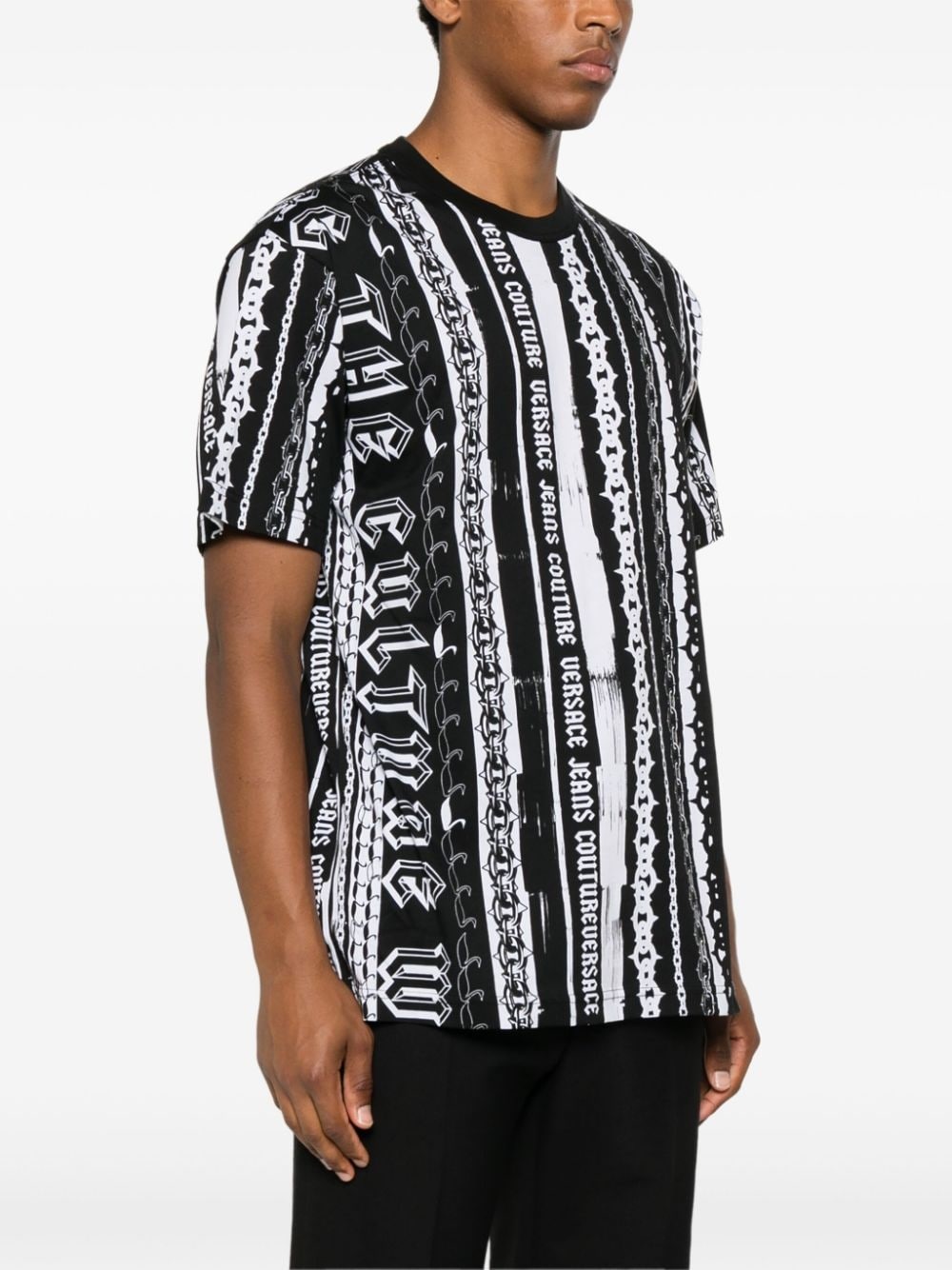 logo-print T-shirt - 3