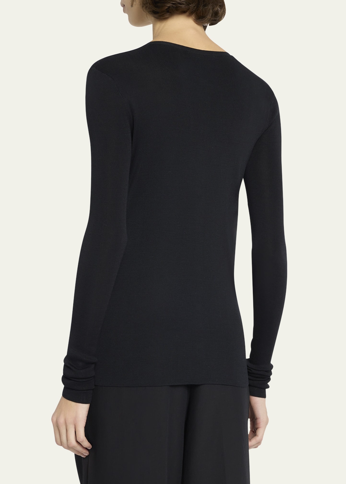 Josette Silk Knit Cardigan - 3