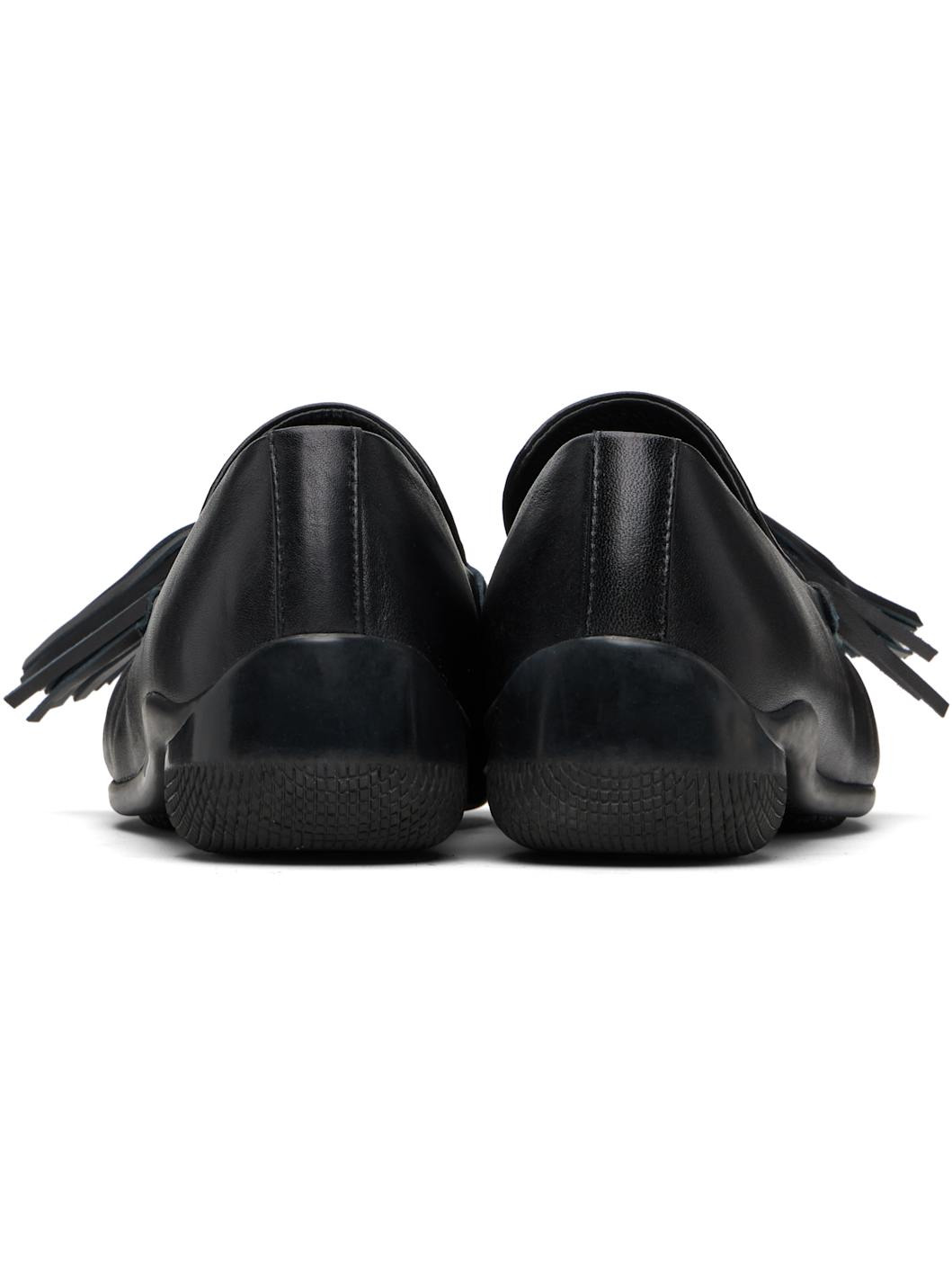 Black Tassel Loafers - 2