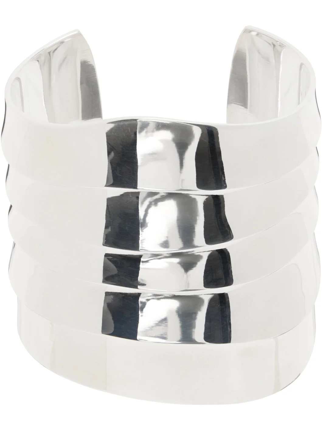 Large Wave Cuff Bracelet - 1