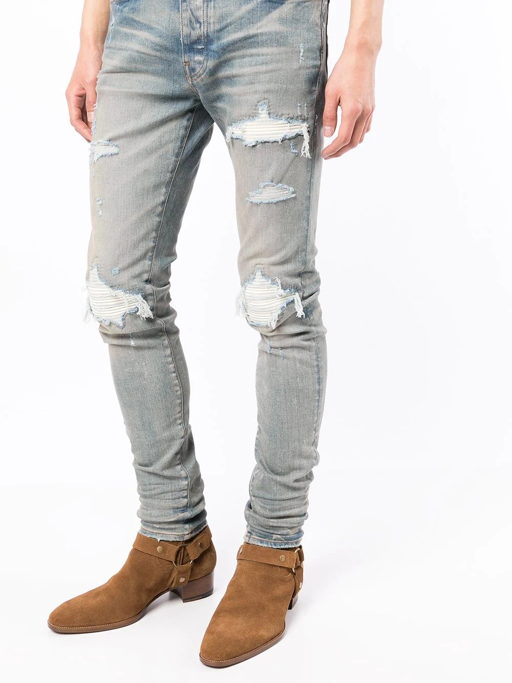 Ultra Suede denim jeans - 5