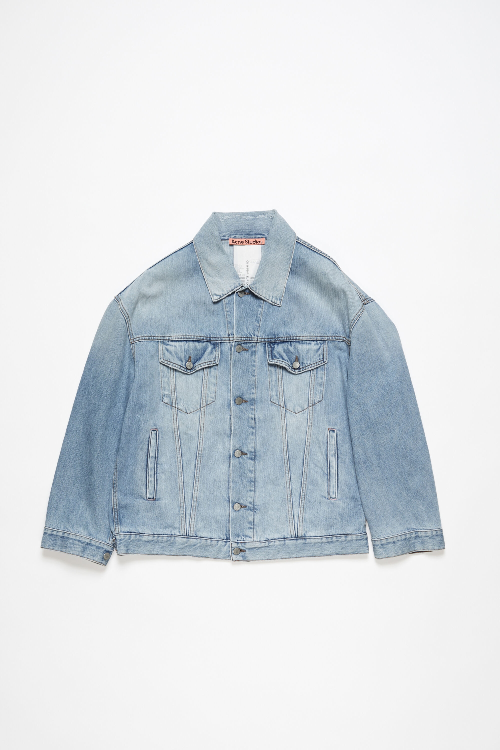 Denim jacket - Oversized unisex fit - Light blue - 1