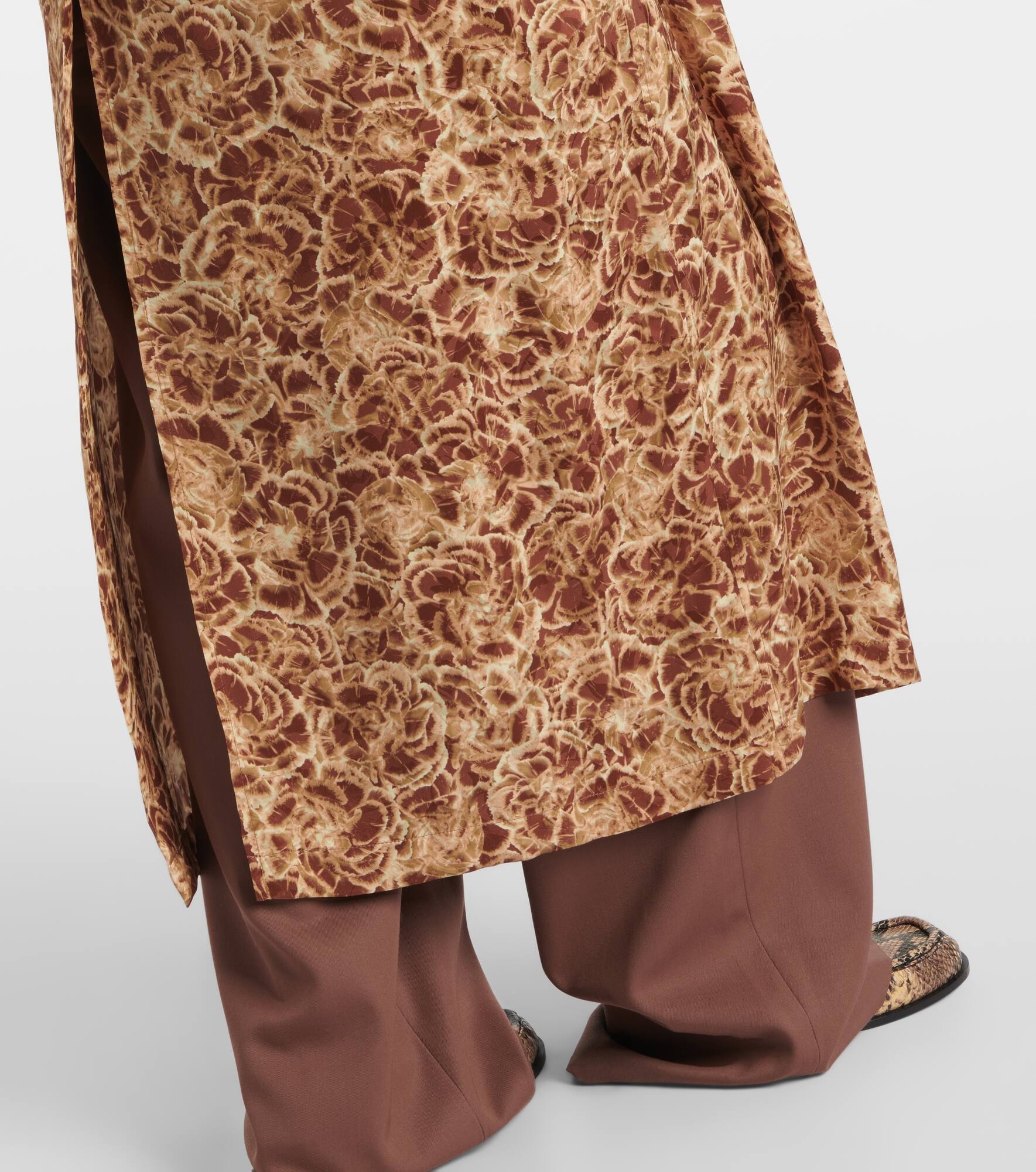 Leopard-print coat - 6