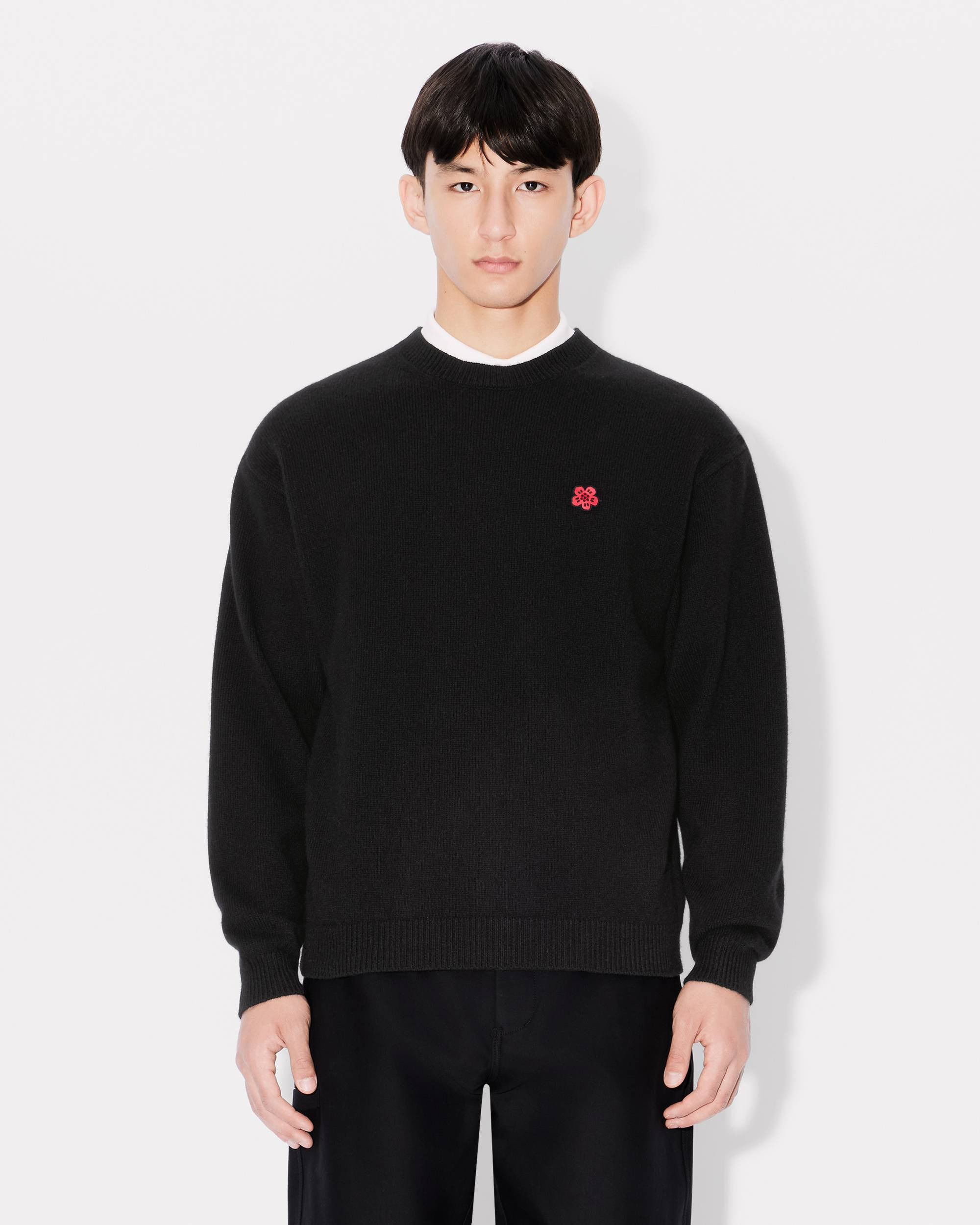'Boke Flower' embroidered jumper - 3