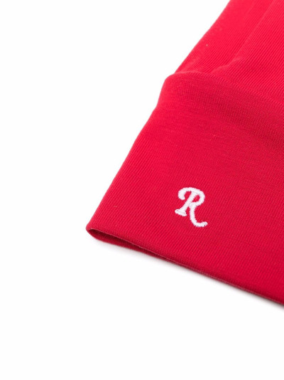 Raf Simons logo-embroidered balaclava hat outlook