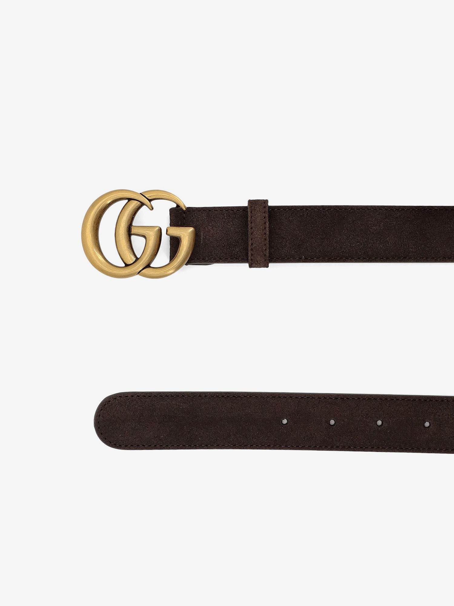 Gucci Men Suede Belt - 2
