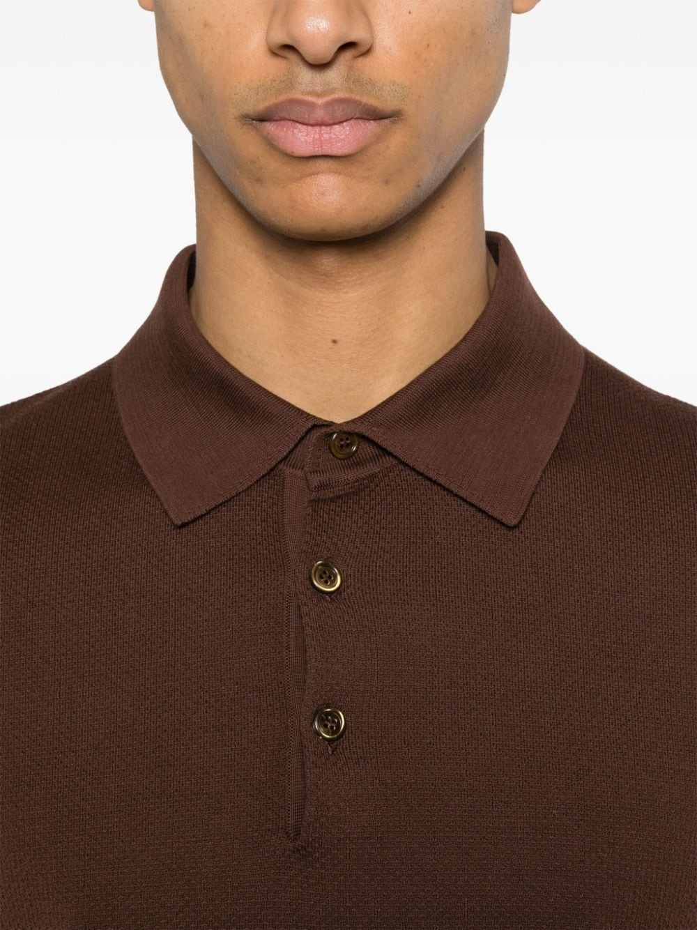 cotton polo shirt - 5