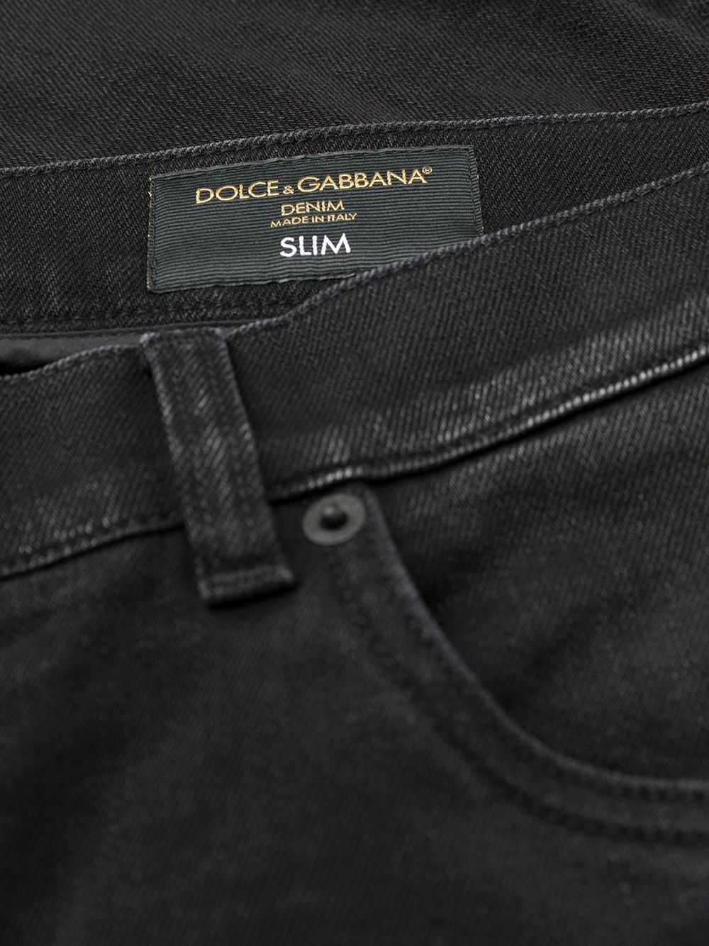logo-appliqué slim-cut jeans - 6