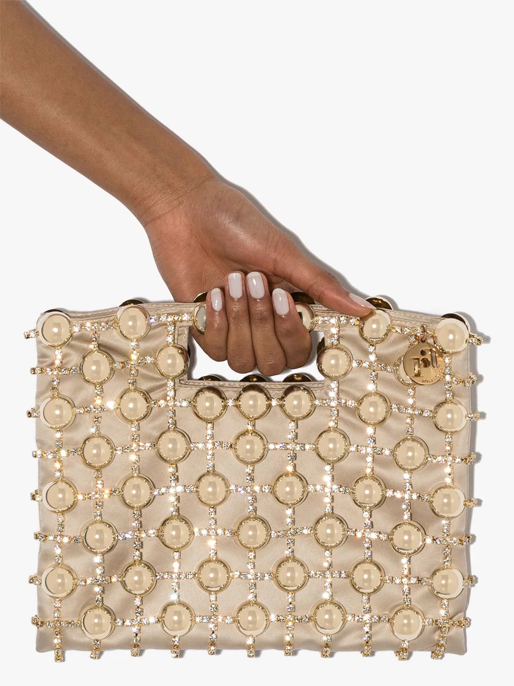 Dinastia beaded clutch - 3