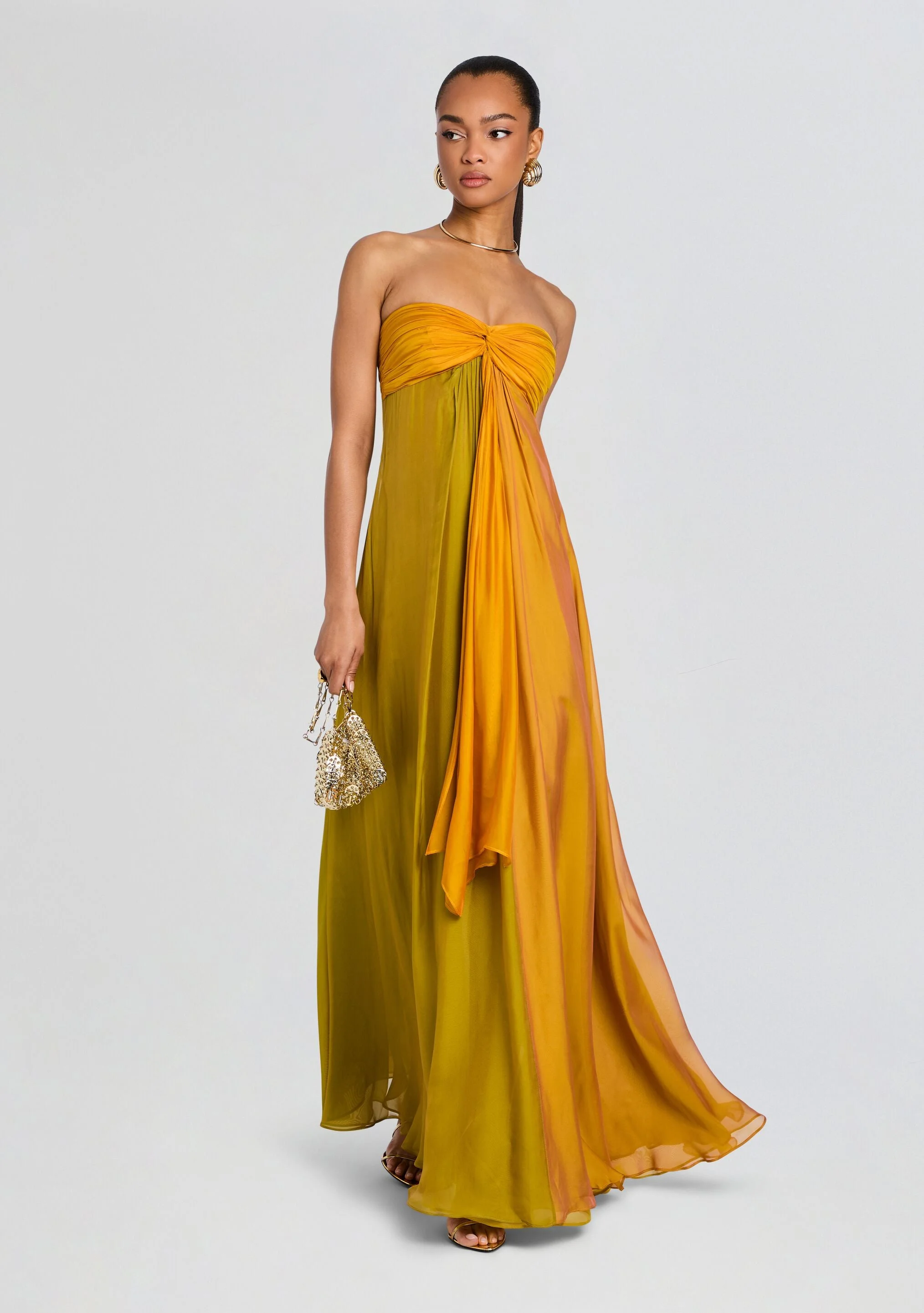 LUNARIA CHIFFON DRESS - 1