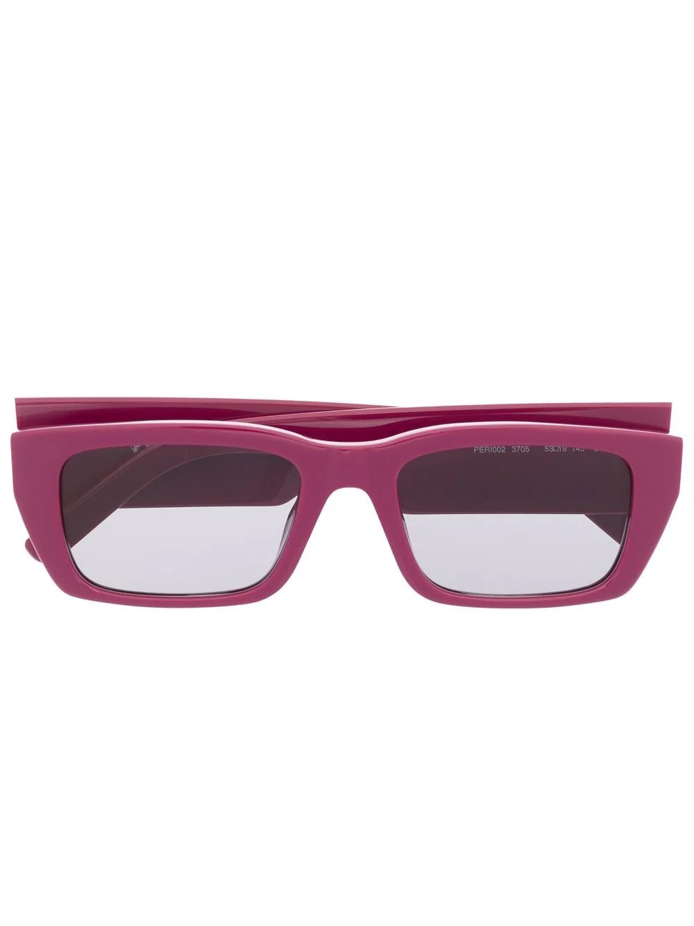 Palm rectangle-frame sunglasses - 1