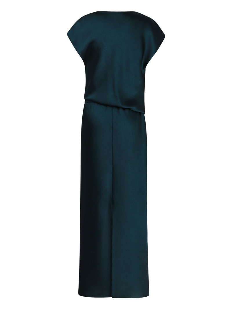 Vince draped short-sleeve maxi dress outlook