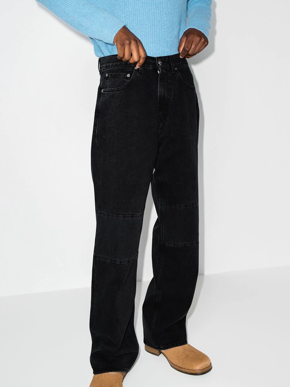 extender straight-leg jeans - 2