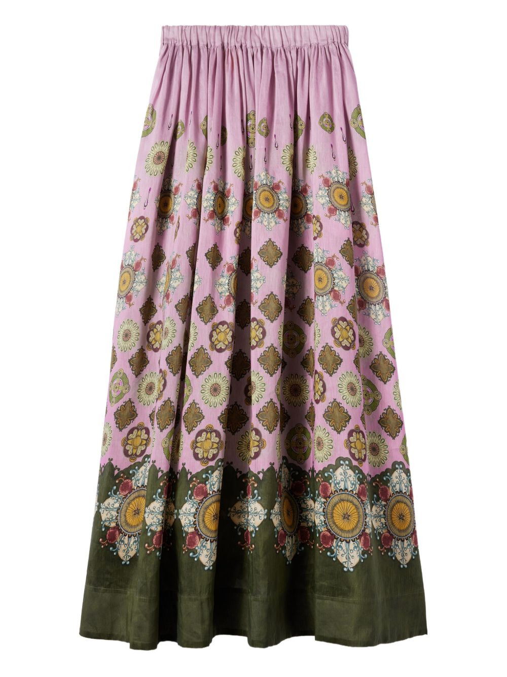 floral-print maxi skirt - 5